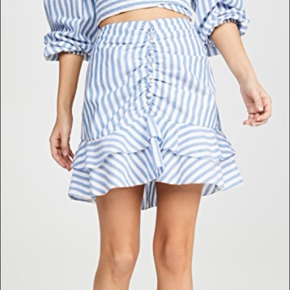 New never been worn Red Carter Blue & White Skirt
